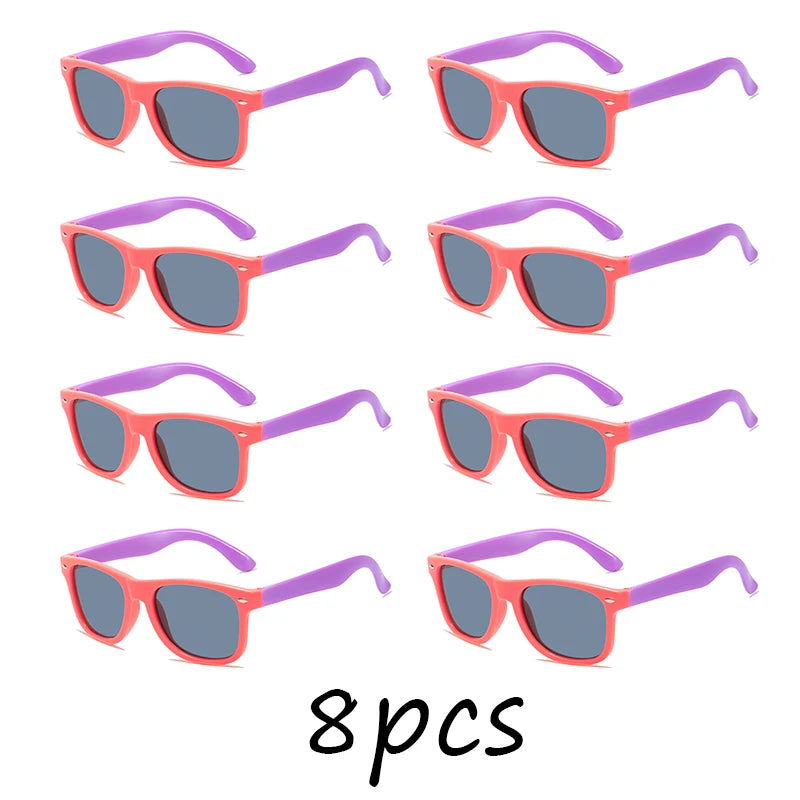 Children’s Colorful Sunglasses – UV Resistant Summer Shades for Boys & Girls