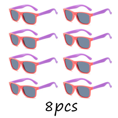 Children’s Colorful Sunglasses – UV Resistant Summer Shades for Boys & Girls
