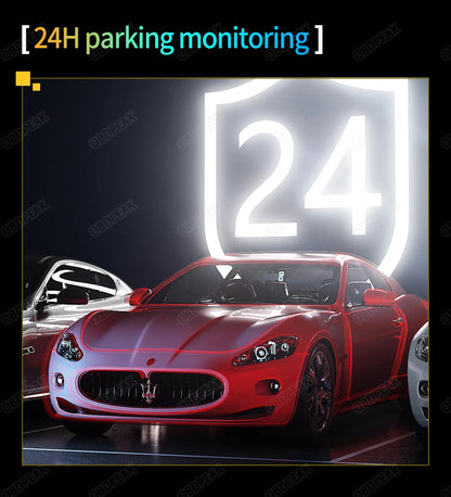 OBDPEAK K4 11.26" Rearview Mirror Dash Cam - 4K 3840x2160P, CarPlay, Android Auto, WIFI, GPS Navigation, Video Recorder