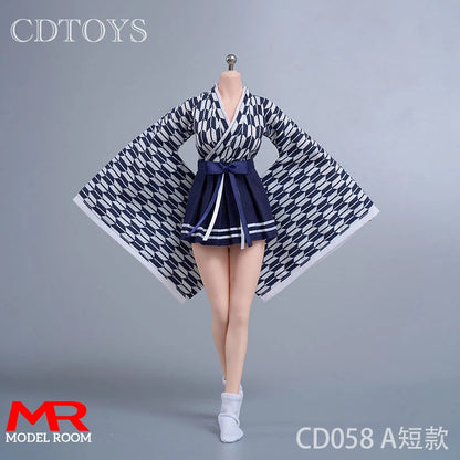 CDToys CD058 1/6 Scale Female Witch Kimono Costume – Doll Clothes for 12" Soldier Action Figures