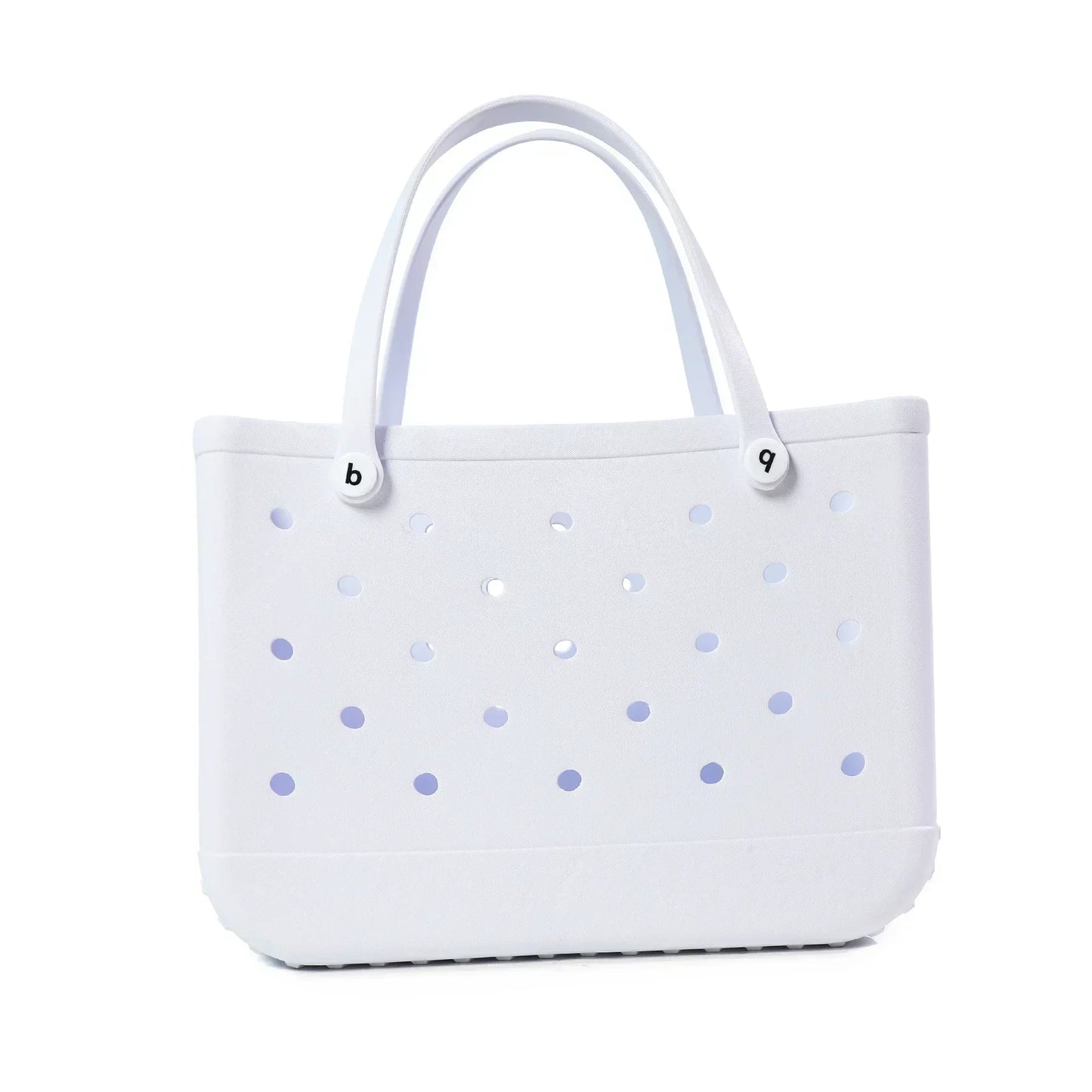EVA Beach Bag for Women - Waterproof Bogg Rubber Travel Tote, Washable Handbag for Sports, Beach, Market, Pool