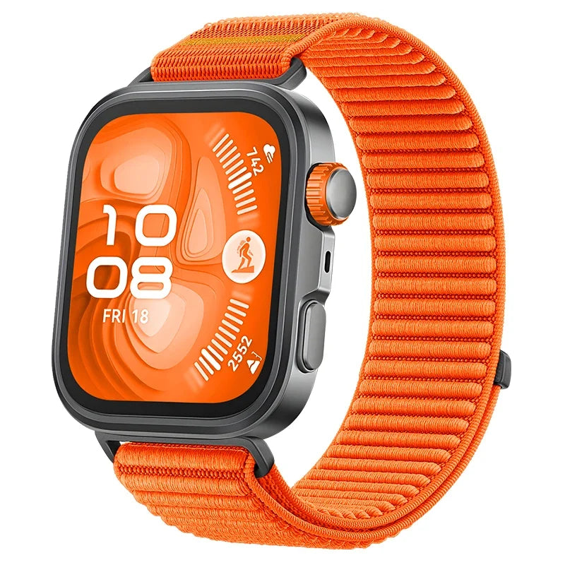 Official Nylon Loop Strap for Huawei Watch Fit 4/4 Pro – Braided, Comfortable, and Breathable Band Accessory