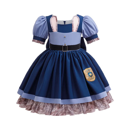 Jessie Cowgirl Costume Dress for Girls - Toy Story Inspired Halloween Cosplay Party Outfit