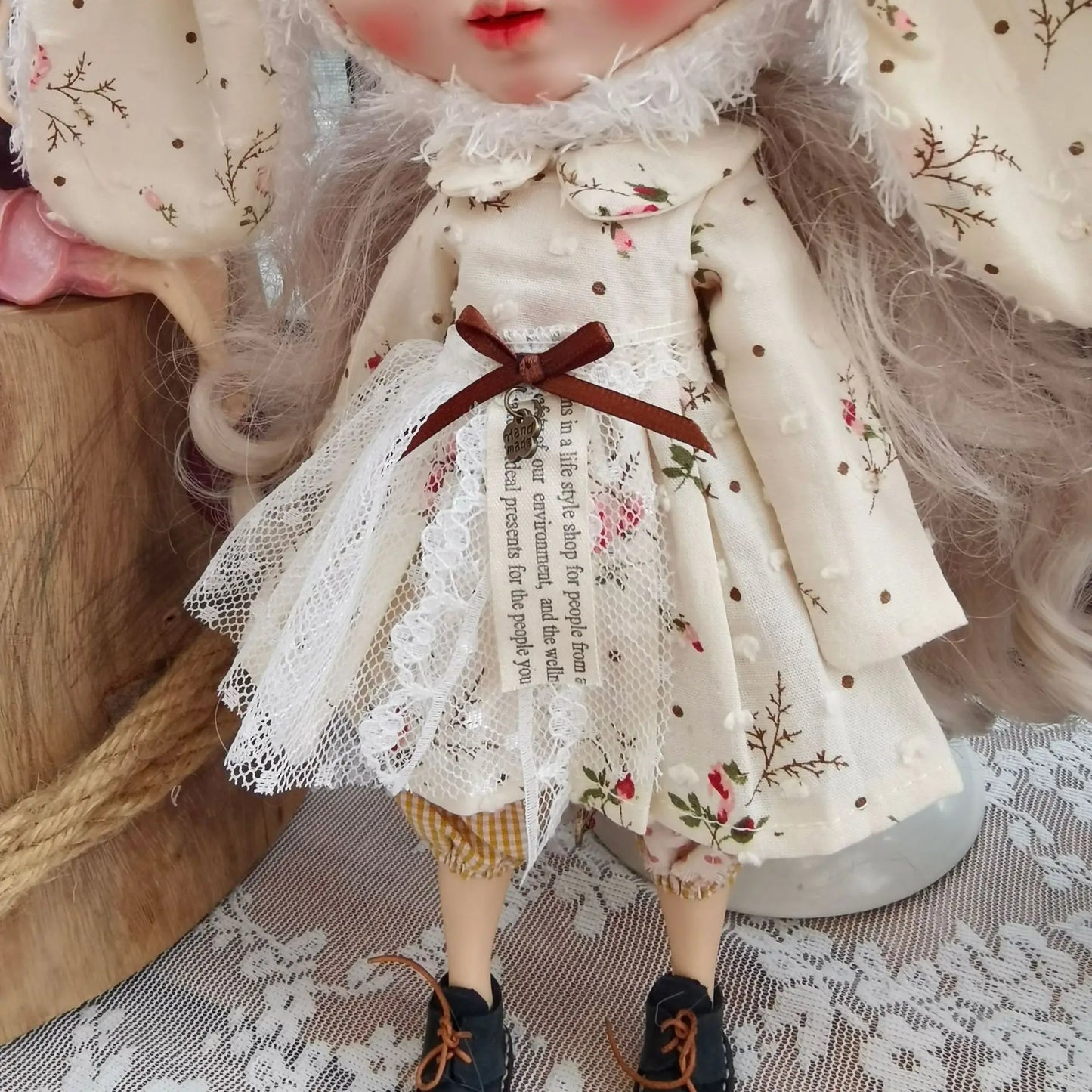 Blythe Doll Clothes Dress Suit — Outfit for OB22, OB24 & Azone Dolls