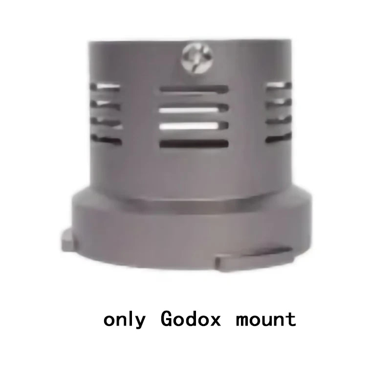 Mini Snoot Projection Attachment - Compatible with Zhiyun, Ulanzi & Godox Mounts