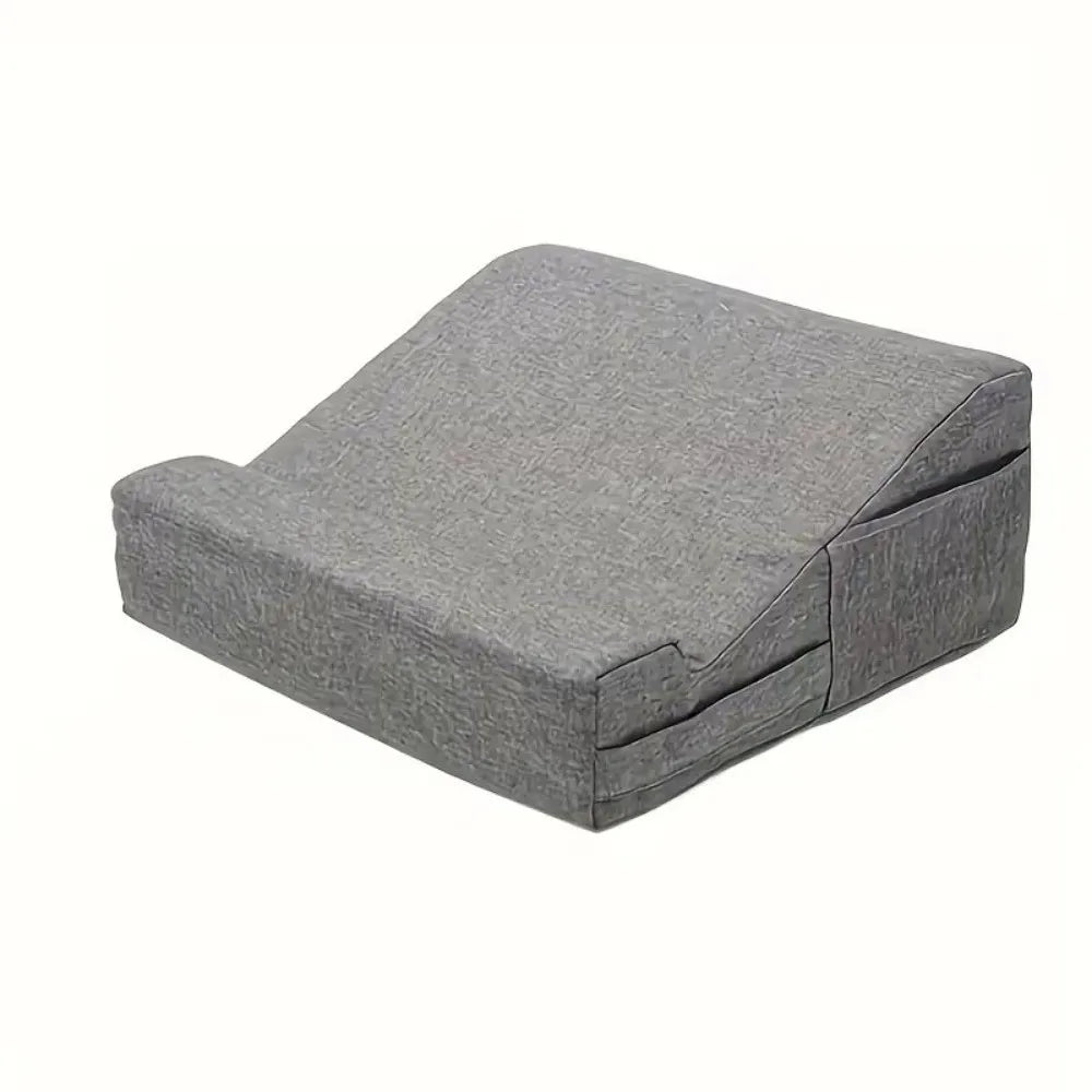 Portable Tablet Hand Rest Stand - Soft Pillow Reading Cushion for Bed & Sofa
