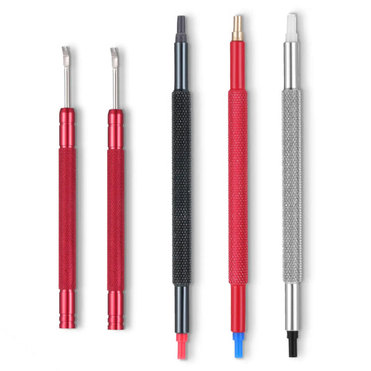 Stainless Steel Watch Hand Repair Tool Kit - Precision Hand Setting & Pointer Adjustment Pusher Set