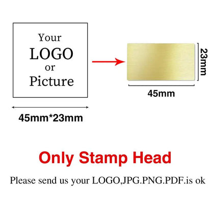 Custom Logo Wax Seal Stamp – Personalized Metal Stamps for Invitations, Gifts & Branding