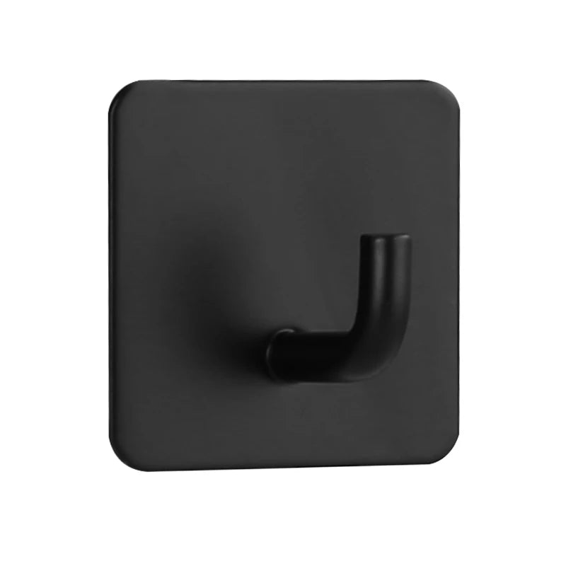 Self-Adhesive Wall Hooks – Multi-Purpose Towel, Coat, Robe, Key, and Bag Hangers for Bathroom, Kitchen, and Home Organization
