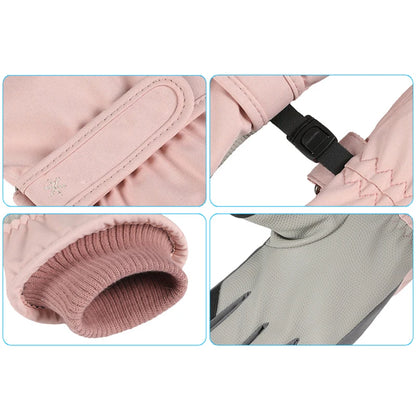 Waterproof Winter Gloves – Warm Snow, Ski and Snowboard Gloves for Men and Women, Motorcycle Riding and Touch Screen