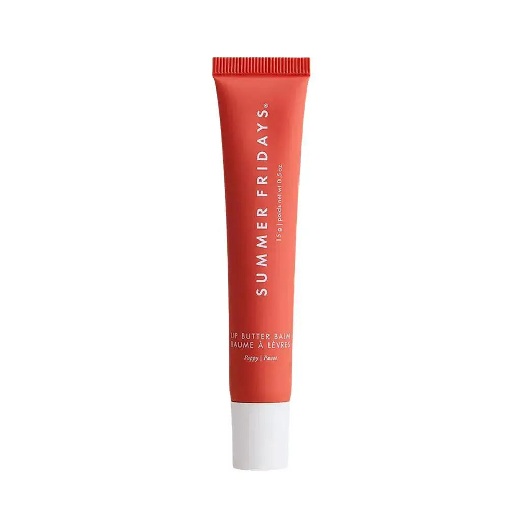 Summer Fridays Vanilla Beige Lip Balm Set – Moisturizing Lip Gloss & Transparent Lipstick with Soft Tube & Mirror
