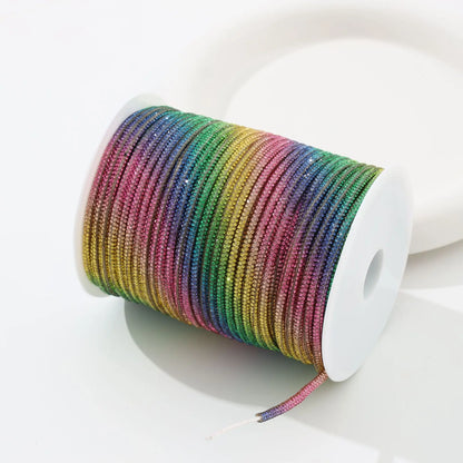 Rhinestone Cord Trim - 10-50 Yard Sparkling DIY Craft String for Clothing, Shoes, Bags & Wedding Decor