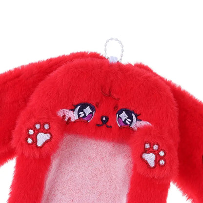 Cute Fox Photocard Case Keychain - Cartoon Student Card Holder & Idol Photo Protective Cover