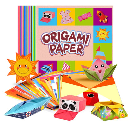 108-Piece Creative Origami Set – 54 Unique Designs for DIY Crafts and Educational Activities