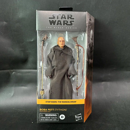 Star Wars Action Figures - Hasbro Black Series Obi-Wan, Darth Vader, Cal Kestis, Boba Fett, Luke & Mandalorian Collectible Toys