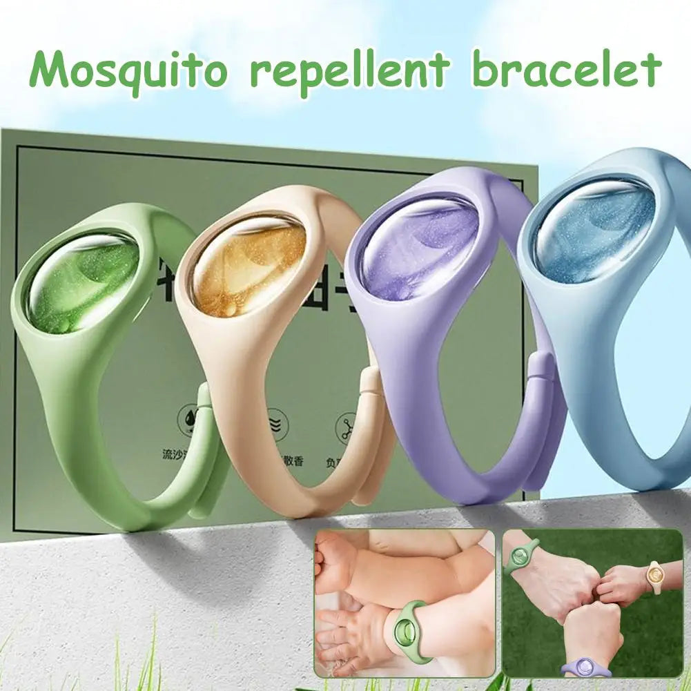 Mosquito Repellent Wristbands - Outdoor Anti-Mosquito Bracelets for Kids & Family
