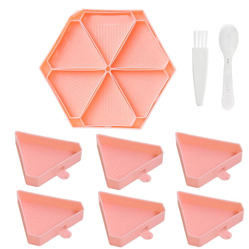 Removable 6 Slot Diamond Painting Storage Containers – Large Trays & Accessories