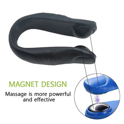 Tiger Mouth Acupoint Massage Clip - Magnetic Finger Massage Tool for On-the-Go Body Relaxation and Health Care