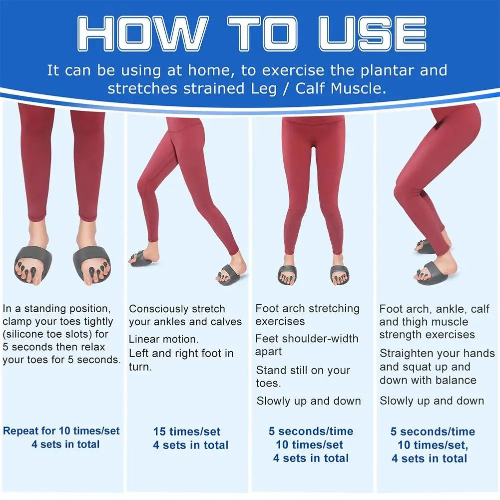 Arch Support Correction Slippers - Foot Alignment and Gait Support Shoes for Men and Women