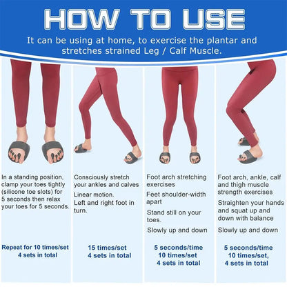 Arch Support Correction Slippers - Foot Alignment and Gait Support Shoes for Men and Women