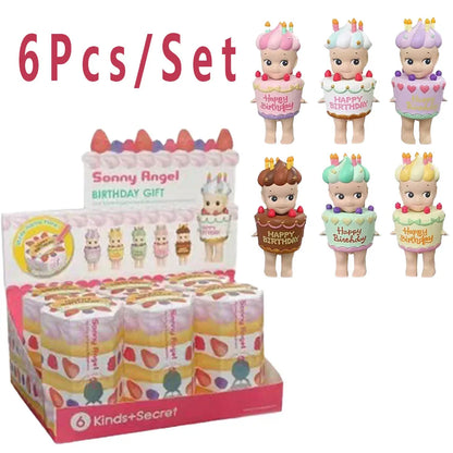 Candy House Angel Keychain Blind Box – Handmade Cartoon Doll Bag Pendant, Creative Toy for Birthday & Valentine's Day Gift