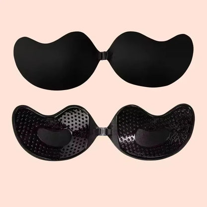 Invisible Stick-On Lift Bra - Strapless Seamless Push-Up Bra for Women, Backless Outfit & Lingerie Accessory