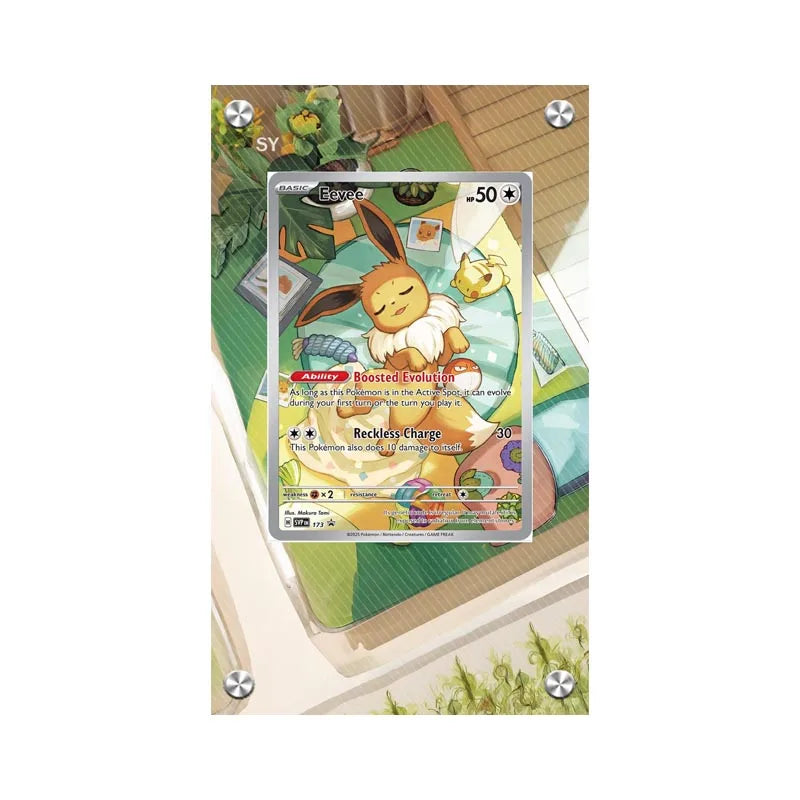 Pokémon Acrylic Extended Artwork Card Display Rack – Pikachu, Greninja, Magikarp & Kingdra Collectible Card Holder Display Case Gift