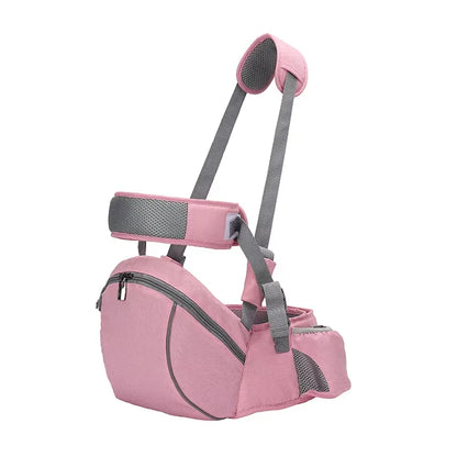 Adjustable Baby Carrier Hip Seat - Infant Waist Belt Sling & Ergonomic Baby Backpack