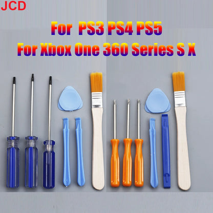 JCD Security Screwdriver Set – Torx T6, T8, T10 for Xbox One, 360, PS3, PS4, PS5, Tamperproof Repair & Opening Tool
