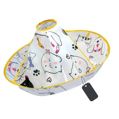 Kids Hair Cutting Cape – Hairdresser Gown Apron Cloak Umbrella for Easy Haircuts