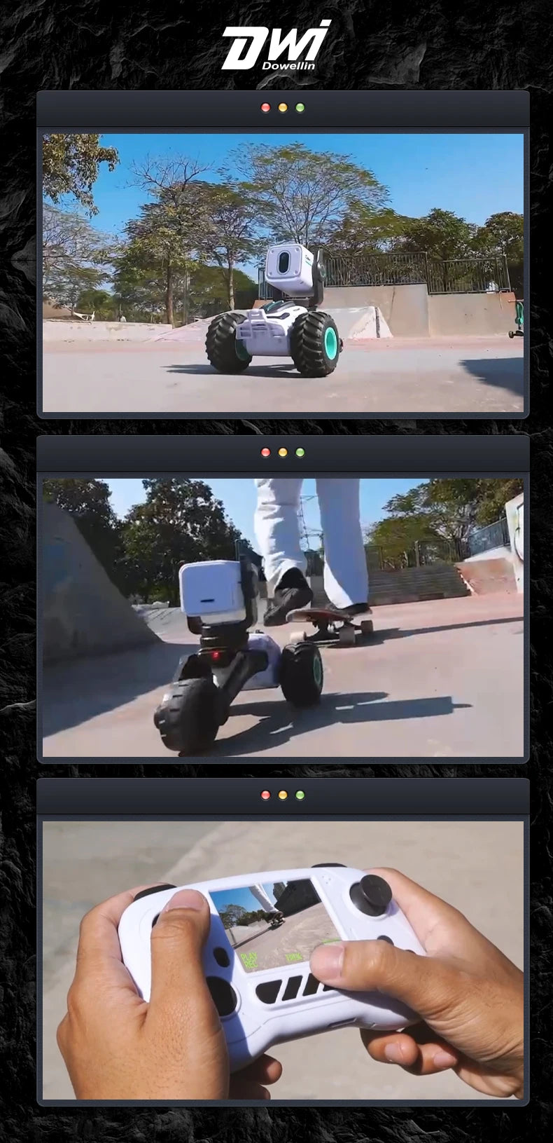 DWI RC Drift Car with FPV Screen – Wireless Camera RC Car for Photos, Videos, and Remote Communication