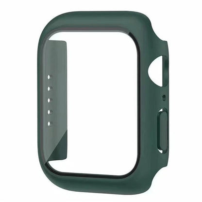 Apple Watch Glass Case Cover - Full Screen Protector for Series 9, 8, 7, 6, SE & iWatch 38mm-45mm