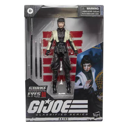 Hasbro G.I. Joe Classified Series Snake Eyes Action Figure 20cm - Anime Style Collectible Toy Gift