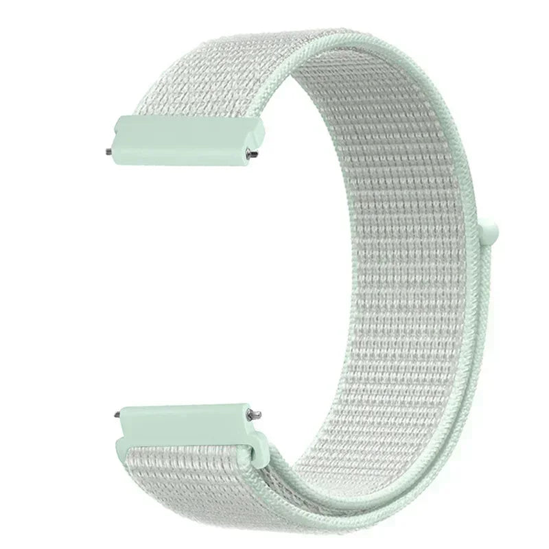 22mm Sport Nylon Loop Watch Band – Breathable Replacement Wristband for NORTH EDGE APACHE-46 Smartwatch, Durable Adjustable Strap