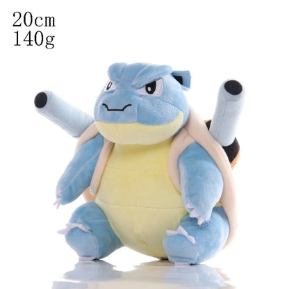 Pokemon Plush Toys Collection — Pikachu, Squirtle, Charmander, Bulbasaur, Charizard, Gengar & Mewtwo Stuffed Dolls for Kids Gifts