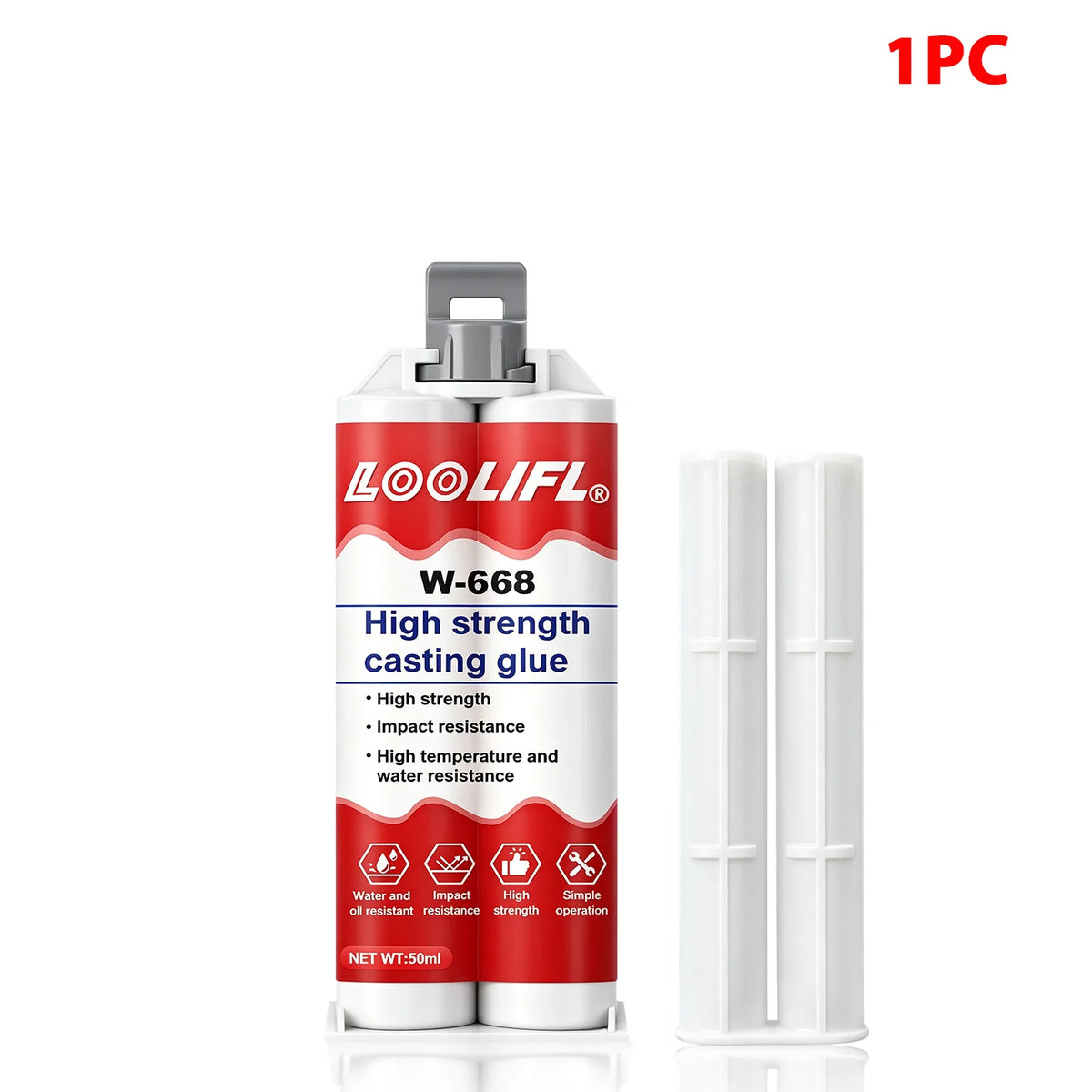 50ml Waterproof Epoxy Welding Adhesive – Strong Bonding Repair Filler for Metal, Plastic, Cement, and Multiple Materials