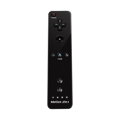 2-in-1 Nintendo Wii Controller Set — Wireless Motion Plus Gamepad with Silicone Case