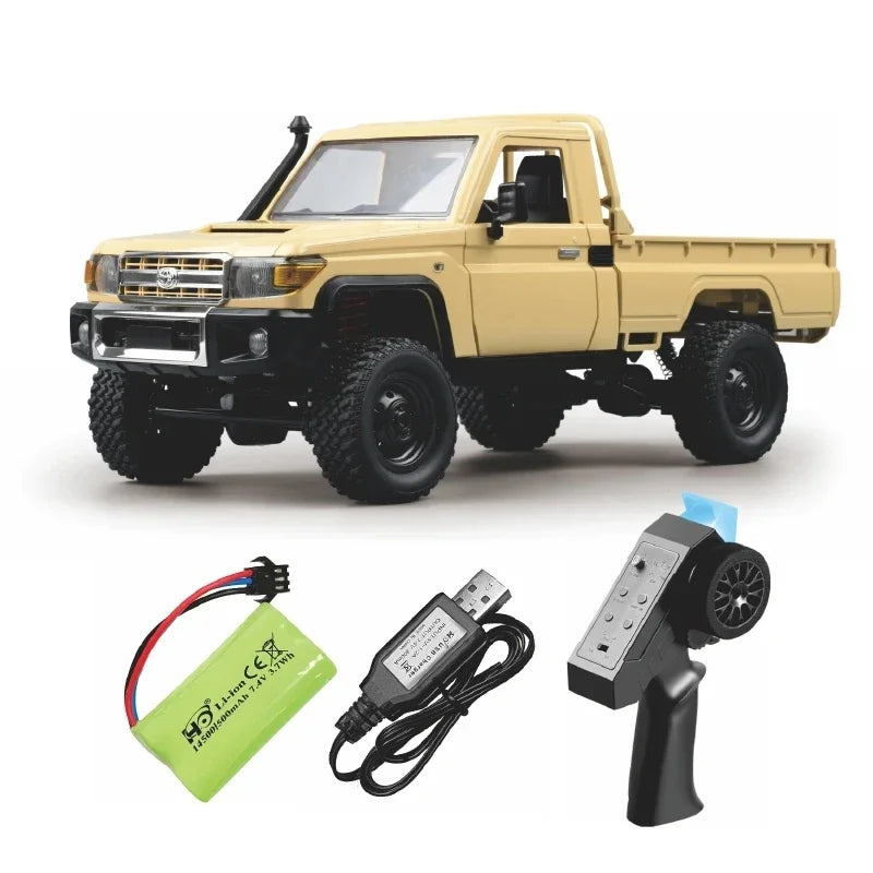 MN82 Pro RC Off-Road Vehicle — 1:12 Scale 4WD Climbing Car for Toyota LC79 Simulation