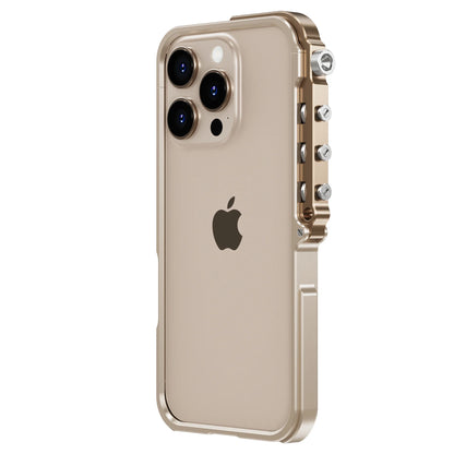 Aluminum Metal Frame iPhone Bumper Case - Luxury Alloy Protective Cover with Easy Disassembly