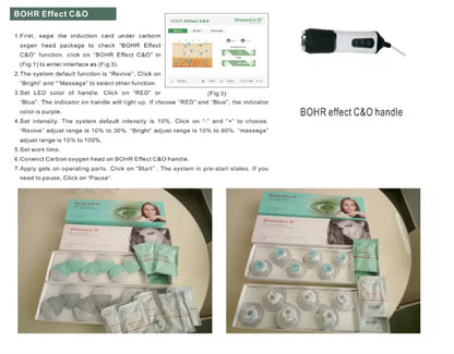 CO2 Bubble Facial Pods - Oxygenation, Exfoliating Scrub & Deep Facial Cleansing Capsules for Glowing Skin Machine