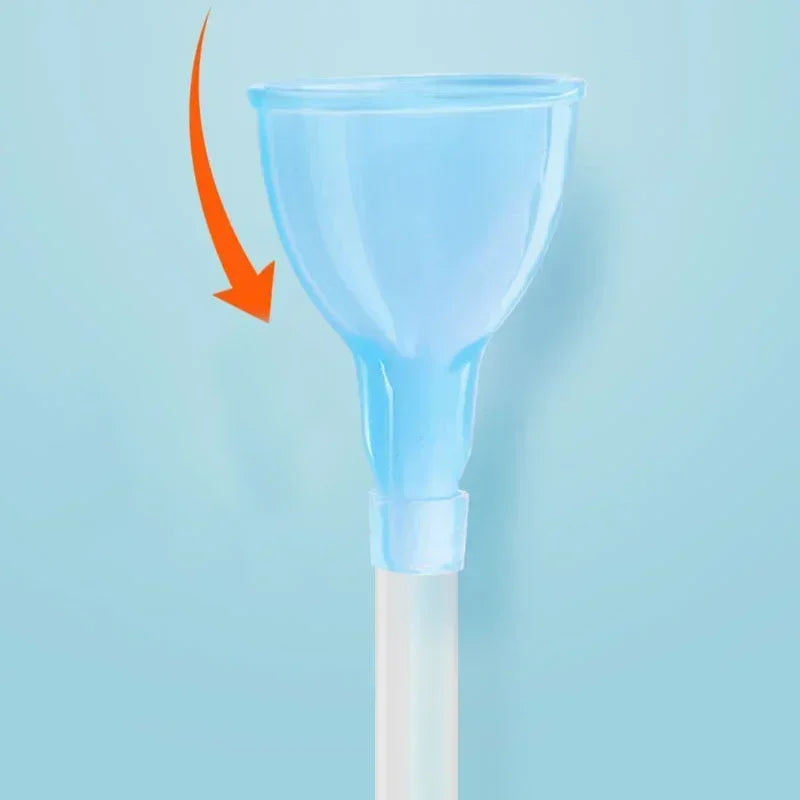 Soft Baby Nasal Aspirator - Gentle Suction Nose Cleaner and Mucus Removal Tool for Newborns and Infants