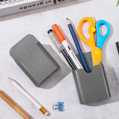 Magnetic Whiteboard Storage Box – Pen, Chalk & Eraser Holder with Hanging Plastic Design for Teaching & Office Use