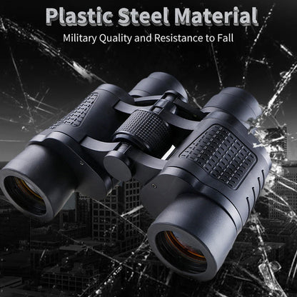 80x80 High Magnification Binoculars – HD Professional Portable Optics for Hunting, Camping & Outdoor Adventures