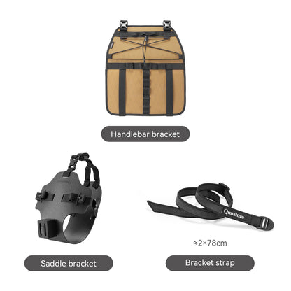 Qunature Bikepacking Bike Bag - Fully Waterproof MTB & Road Bicycle Rack Storage Bag