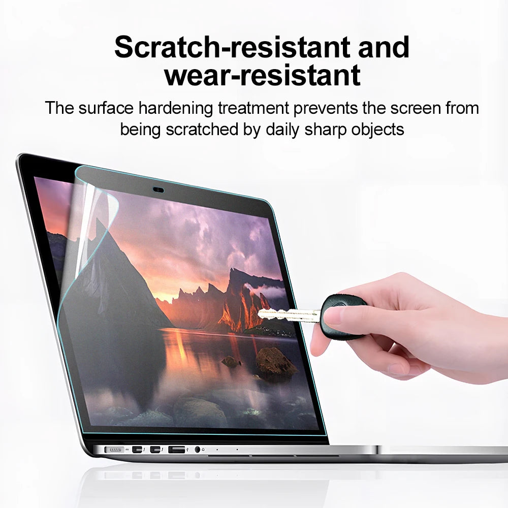 2PCS Anti-Blue Light MacBook Screen Protector - Matte Display Film for MacBook Air & Pro M1–M4 Models