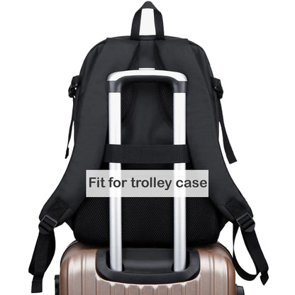 Large Capacity DSLR Camera Backpack - Waterproof Photography Bag with Tripod Holder and Rain Cover for Canon, Nikon, Sony, Pentax