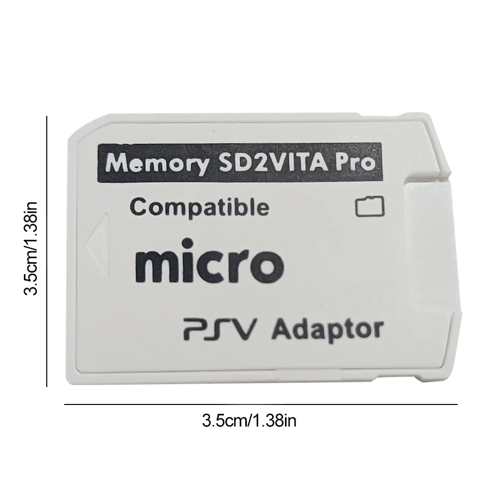SD2VITA 6.0 Memory Card Adapter for PlayStation Vita PSV 1000/2000 (System 3.65)