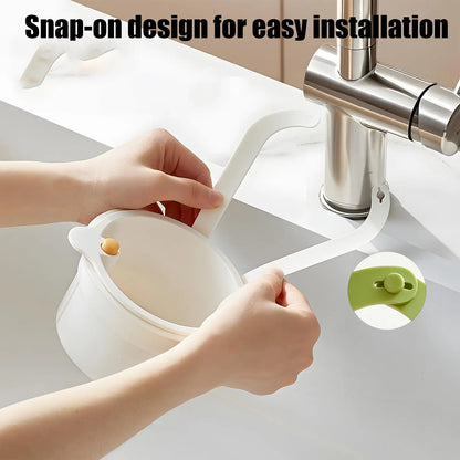 Self-Cleaning Kitchen Sink Strainer Basket - Automatic Waste Catcher & Draining Filter