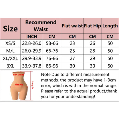 Women’s Seamless High-Waist Shapewear – Butt Lifter Tummy Control Slimming Panty Briefs