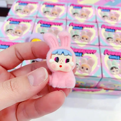 12pc Crying Baby Plush Figurine Blind Box — Cute Cartoon Mini Dolls for Desktop Decoration & Gift